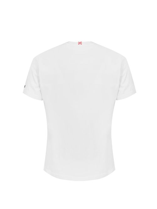 T-shirt Portofino in cotone con ricamo Batman Night Legend Mc2 Saint Barth | POT000104401L